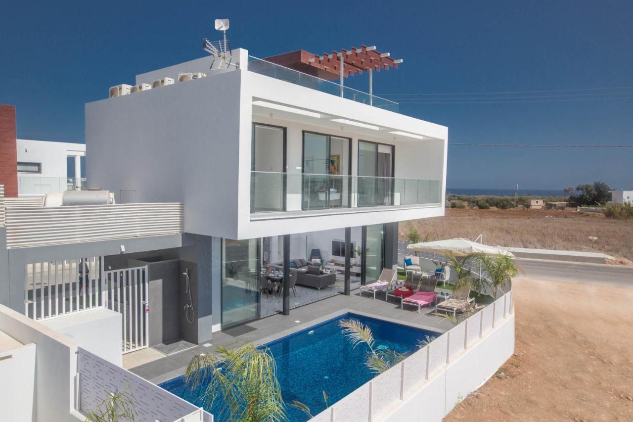Anassa Seaview Villa - Stunning Panoramic Views بروتاراس المظهر الخارجي الصورة